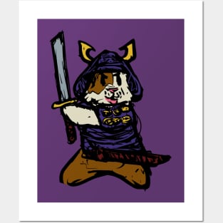 Guinea Pig Samurai Posters and Art